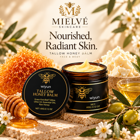 MIELVÉ skincare tallow honey balm